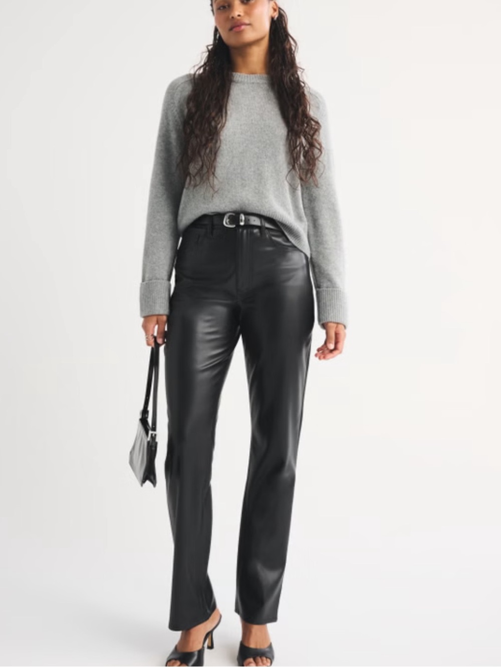 Abercrombie & Fitch Vegan Leather Pants NWOT